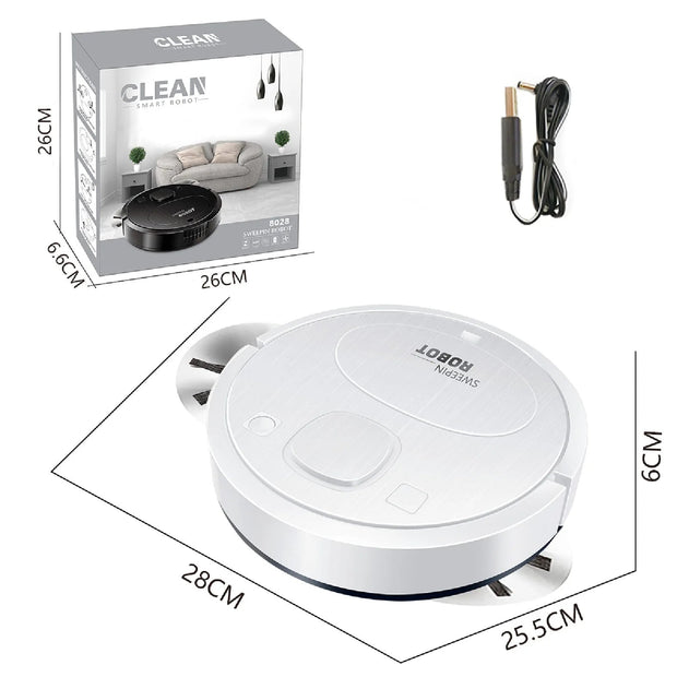 Smart Sweeping Robot-USB Rechargeable Super Suction Low Noise Auto Cleaner Vacuum Cleaner