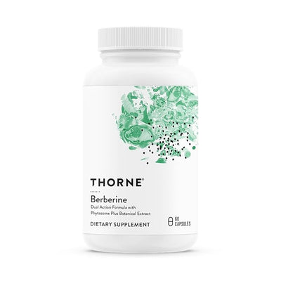 THORNE Berberine - Botanical Supplement - Support Heart Health, Immune System, Healthy GI, Cholesterol - Gluten-Free, Dairy-Free