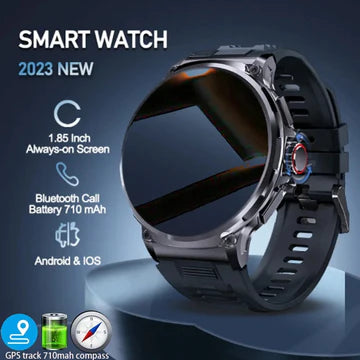 New 1.85-inch ultra HD smartwatch, GPS track, HD Bluetooth call.