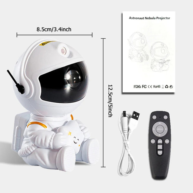 Star Projector Galaxy Night Light Astronaut Space Projector