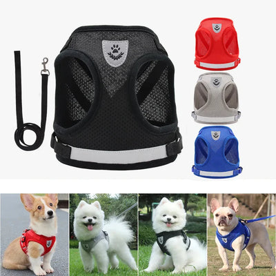 Dog Pet Harness Adjustable Control Vest