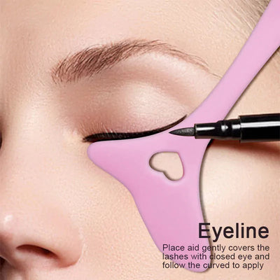 Silicone Eyeliner Makeup Stencils Wing.