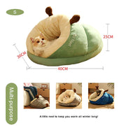 Pet Bed Winter Cat Dog Sleeping Small Nest