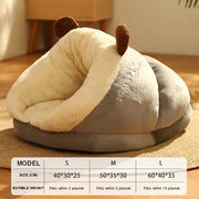 Pet Bed Winter Cat Dog Sleeping Small Nest