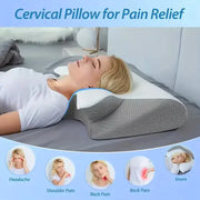 Butterfly Shaped Cervical Pillow, Neck Pain Relief, Orthopedic Sleeping Pillow, Memory Foam Pillows, Relaxing