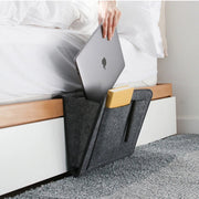 Bedside Caddy Storage Bag with Pockets