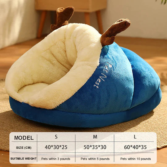 Pet Bed Winter Cat Dog Sleeping Small Nest