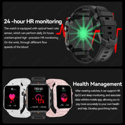 2024 New Smartwatch 1.95" Screen Health Monitoring Watche.