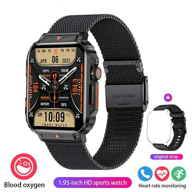 2024 New Smartwatch 1.95" Screen Health Monitoring Watche.