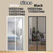 New No Punching Magnetic Screen Door