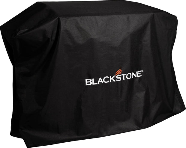 Blackstone 5482 Griddle Cover Fits 36 inches Cooking Station with Hood Water Resistant, Weather Resistant, Heavy Duty 600D Polyester Flat Top Gas Grill Cover with Cinch Straps, Black 36"