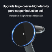 Magnetic Wireless Charger Stand 3 in 1 Fast Charging Station For iPhone 15 14 13 12 Pro Max Apple Watch 9 8 7 6 5 Induction USB