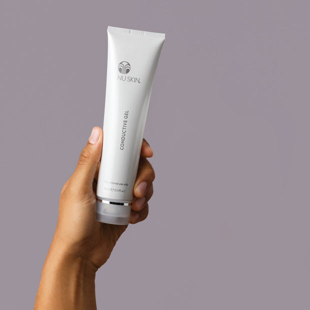 Nu Skin conductive gel personalized wellness and  restore, revitalize, and refresh.