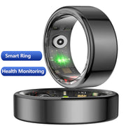 Smart Ring 2024  R02 Health Monitoring IP68 Waterproof Multi-sport Modes Bluetooth Sleep Tracker Finger Ring Man's, women's