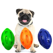 Dog Rubber Sound Football toy