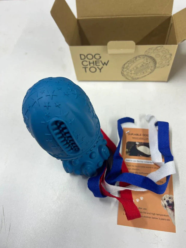 Dog Rubber Sound Football toy