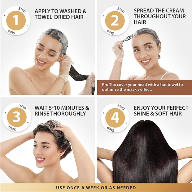 Hair Treatment Deep Repair Conditioning Collagen Mask