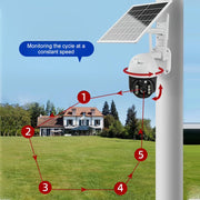 Smart Wireless Solar Surveillance  Camera